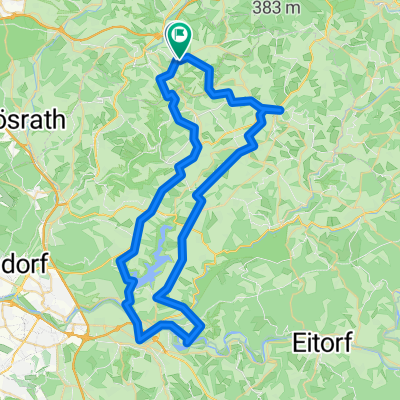 Route zu Altenheim Marialinden