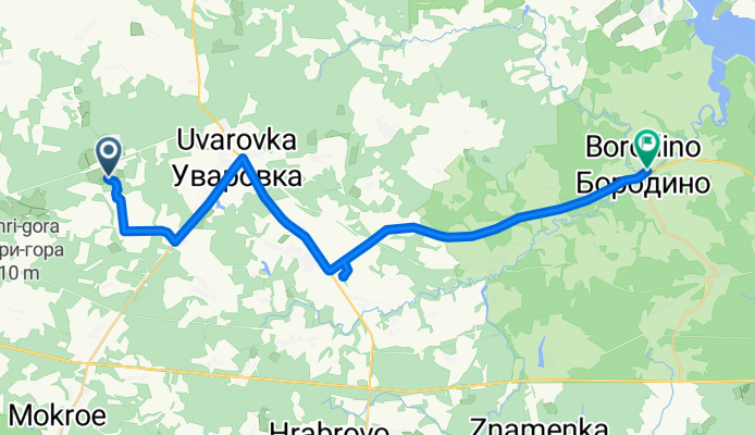 От Мир-2 Снт до Бородино