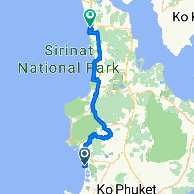 Choeng Thale, Thalang District nach Mai Khao, Thalang District