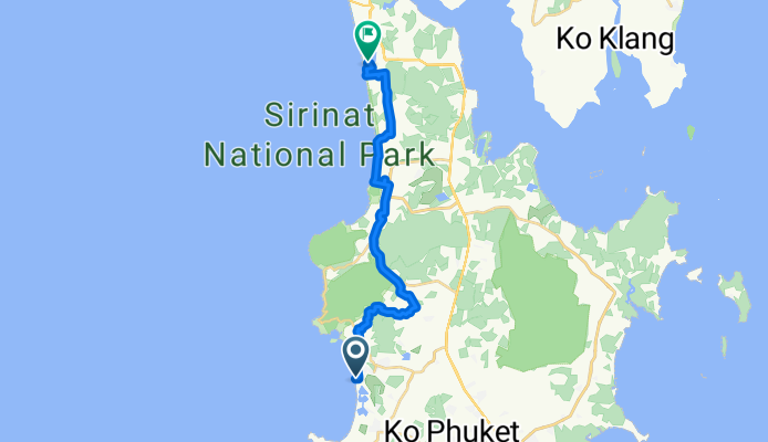 Choeng Thale, Thalang District nach Mai Khao, Thalang District