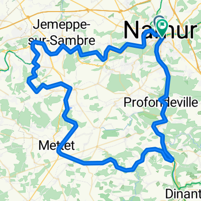 Route to Jambes
