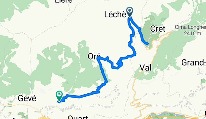 Route in Quart