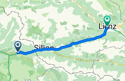 Route in der Bikemap App öffnen