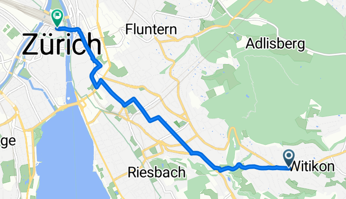 Langmattweg, Züri to City, Züri