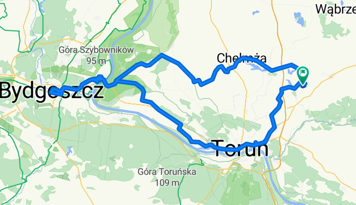 Borówno, Kowalewo Pomorskie do Borówno, Kowalewo Pomorskie