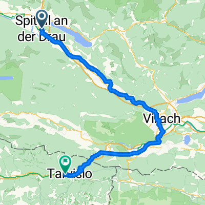 Lutherstraße, Spittal an der Drau to Via Armando Diaz, Tarvisio