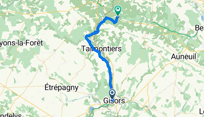 Jour 2 (1/2) : Gisors / St-Germer-de-Fly