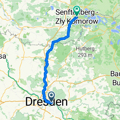 nach Bahnhof Senftenberg