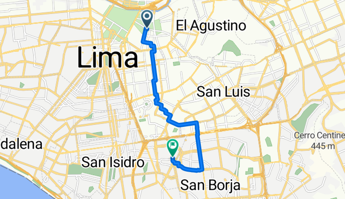 De Jirón Junín a Calle