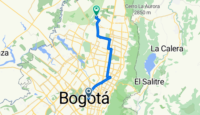 Calle 63D, Bogotá to Carrera 80, Bogotá
