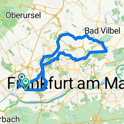 Nidda-&gt;Bergen-&gt;Marbachweg--&gt;Nidda