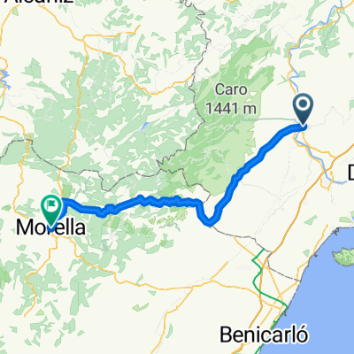 Route to Morella