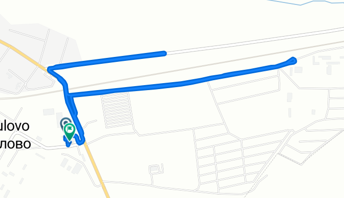 От Неизвестная Дорога, Субханкулово до Неизвестная Дорога, Субханкулово