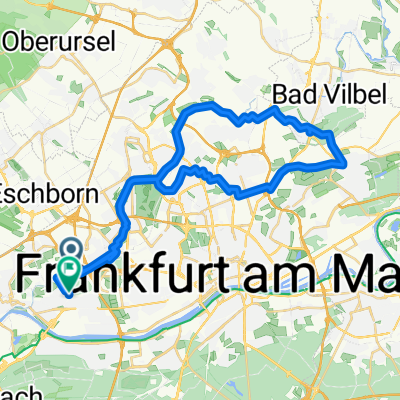 Grüne Weide, Frankfurt am Main nach Ferdinand-Scholling-Ring, Frankfurt am Main