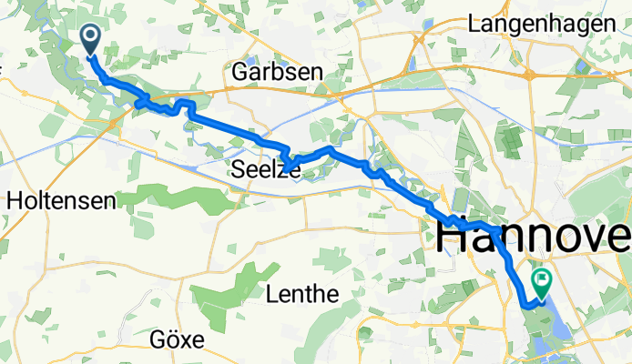 Route zu Butschies Bistro am Maschsee