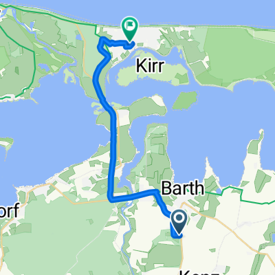 Divitzer Weg, Barth nach Schulstraße, Zingst