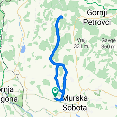 Route to Mačkovci