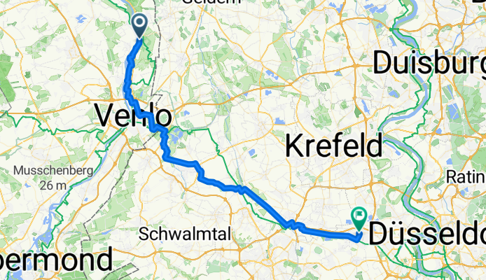 Vom Graanbranderij de IJsvogel nach Kaarst