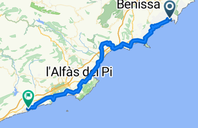 Route in der Bikemap App öffnen
