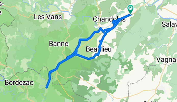 Route de Saint-Alban, Grospierres nach Route de Saint-Alban, Grospierres