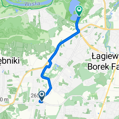 Zawiła, Kraków do Wyłom, Kraków