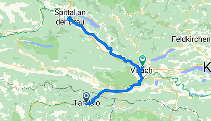 Via Roma, Tarvisio to Campingweg, Villach