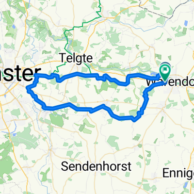 Route in Warendorf