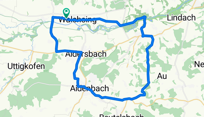 Walchsing-Aunkirchen-Langenbruck-Aidenbach-Walchsing