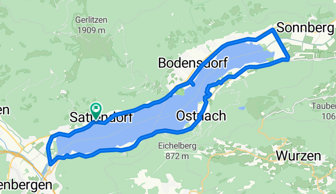 Dorfstraße, Treffen am Ossiacher See to Dorfstraße, Treffen am Ossiacher See