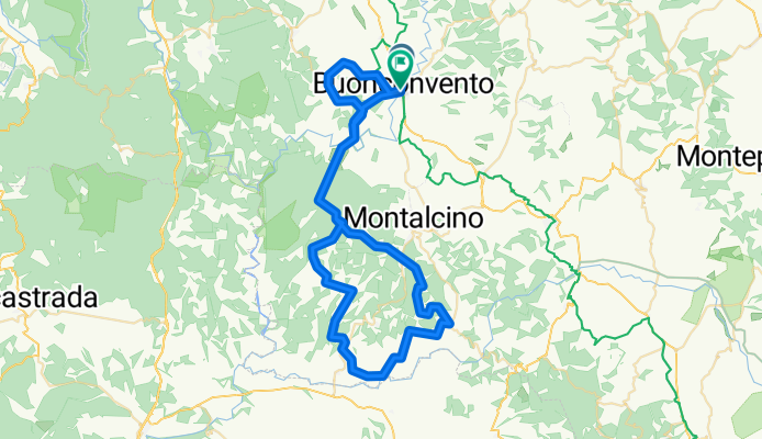 Route in Buonconvento