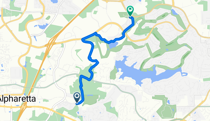 Alpharetta to Alpharetta