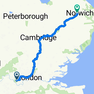 Wayfarer Road, Hounslow to Montgomery Close, Norwich