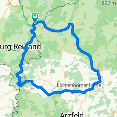 Route in Winterspelt