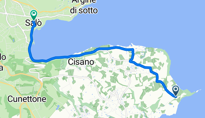 Via San Fermo nach Piazza Vittorio Emanuele II