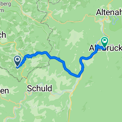 Zwergstraße, Bad Münstereifel naar Kesselinger Straße, Ahrbrück