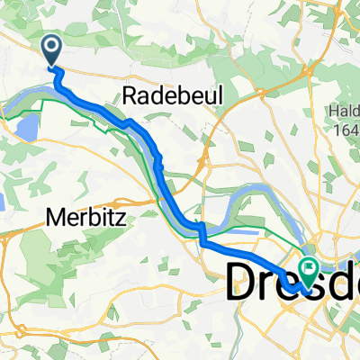 30.05.25 Güterhofstraße, Radebeul nach Zahnsgasse, Dresden