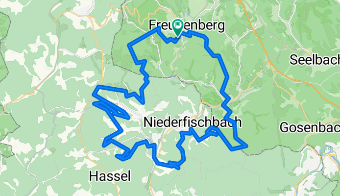 Trulichstraße, Freudenberg nach Trulichstraße, Freudenberg