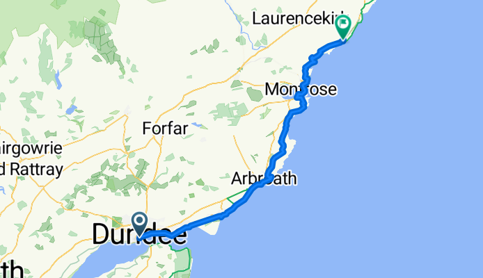 From Dundee to Johnshaven