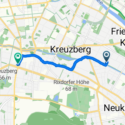 Ohlauer Straße, Berlin nach Mehringdamm, Berlin