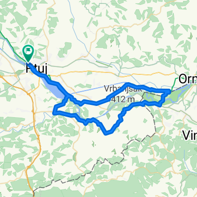 gradišča, cirkulane, vrbanjšak, Zavrč, formin in nazaj