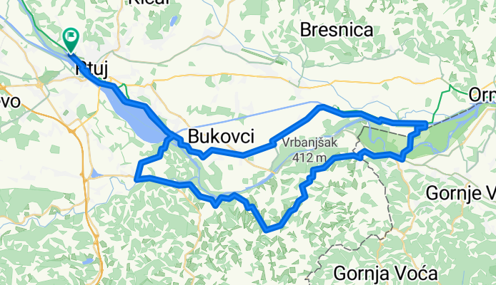 gradišča, cirkulane, vrbanjšak, Zavrč, formin in nazaj