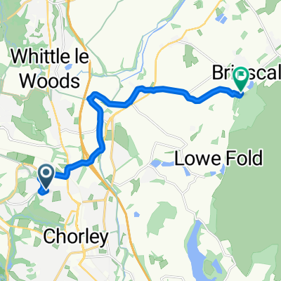 Route in Chorley