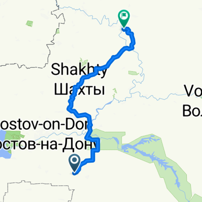 Кольцовский переулок, Кагальницкая до улица Энгельса, Белая Калитва
