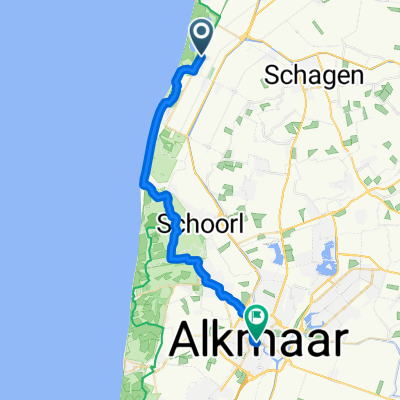 Westerduinweg nach Alkmaar