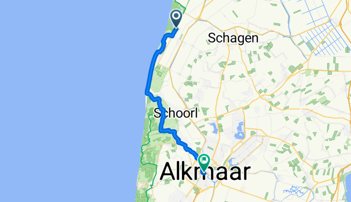 Westerduinweg nach Alkmaar