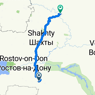 Кольцовский переулок, Кагальницкая до улица Машиностроителей, Белая Калитва