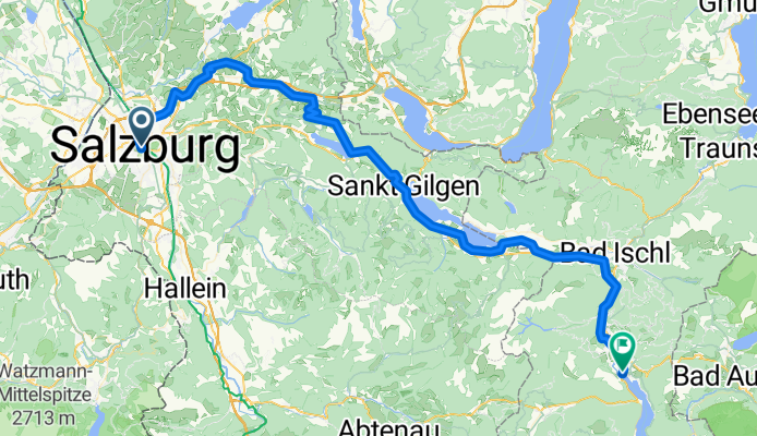 Route zu Rosy's House Pension Privatzimmer