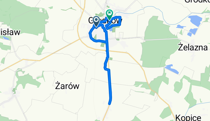 Sportowa, Grodkow to J Elsnera, Grodkow