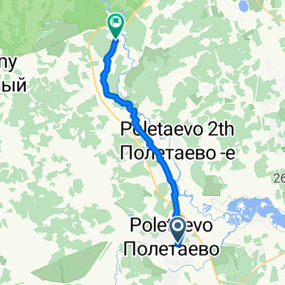 Железнодорожная улица, Полетаево до Комсомольский переулок, Село Кайгородово