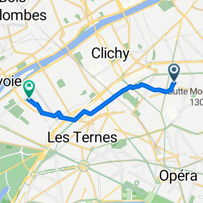 Square Leibniz, Paris à Rue Chauveau, Neuilly-sur-Seine
